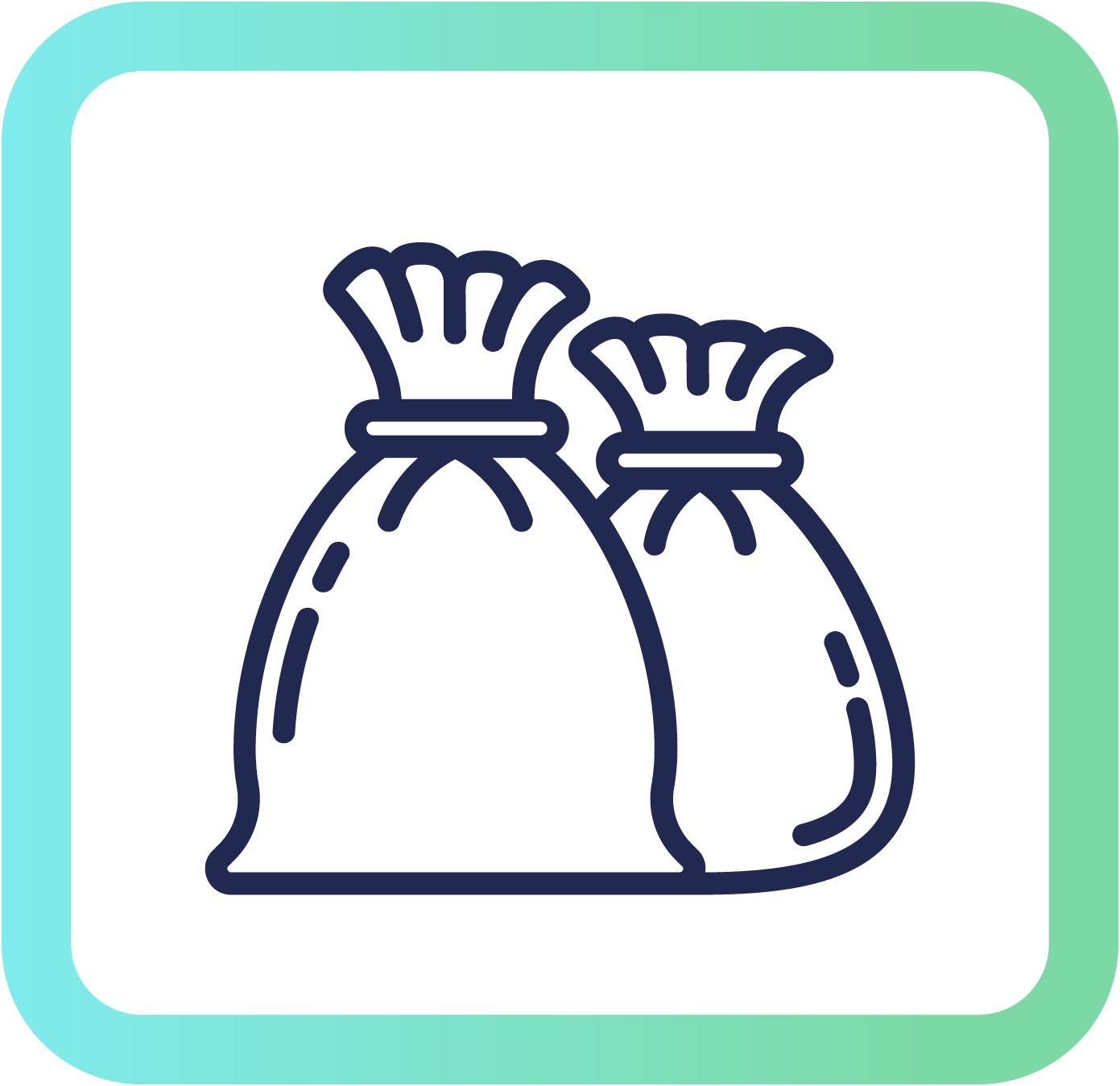 gebündelte Sauberkeit icon