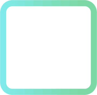 gebündelte Sauberkeit icon in weiß