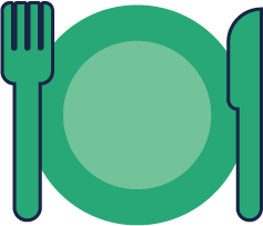 icon für horeca, gastronomie