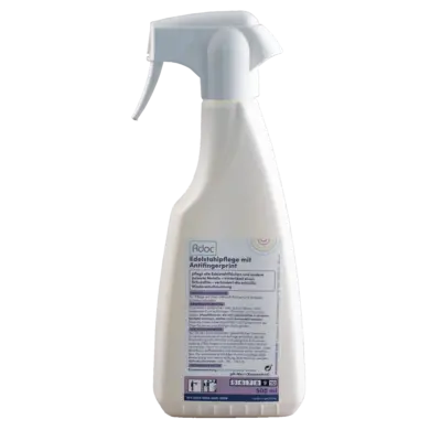 produkt Bild von Edelstahlpflege mit Anti Fingerprint auf durchsichtiegen Hintergrund