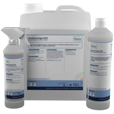 produkt Bild von Fensterreiniger Eco auf durchsichtiegen Hintergrund