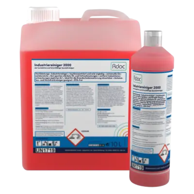 produkt Bild von Industriereiniger 2000 auf durchsichtiegen Hintergrund