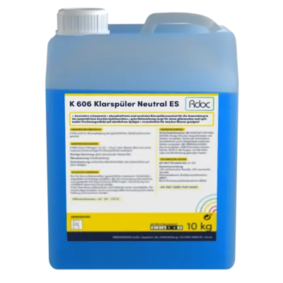 produkt Bild von K 606 Klarspüler Neutral ES auf durchsichtiegen Hintergrund