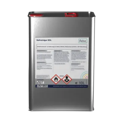 produkt Bild von Kaltreiniger SOL auf durchsichtiegen Hintergrund