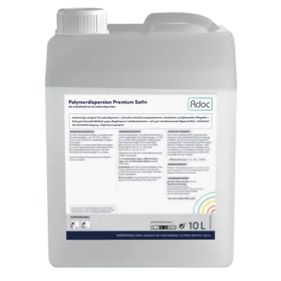 produkt Bild von Polymerdispersion Premium Satin auf durchsichtiegen Hintergrund