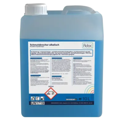 produkt Bild von Schmutzbrecher alkalisch auf durchsichtiegen Hintergrund